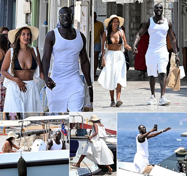 Rapper Stormzy and Maya Jama Rekindle Romance in Greek Getaway
