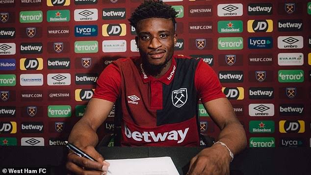 West Ham Singed Ghanaian Mohammed Kudus