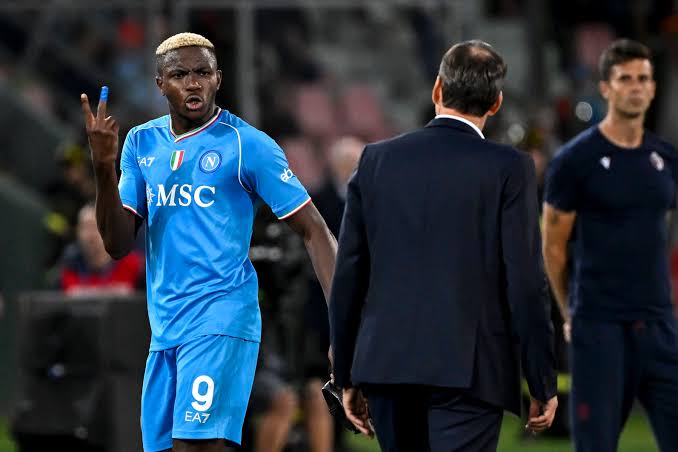 Super Eagles' Forward Victor Osimhen Contemplates Legal Action Against Napoli Over Video Mocking Penalty Miss