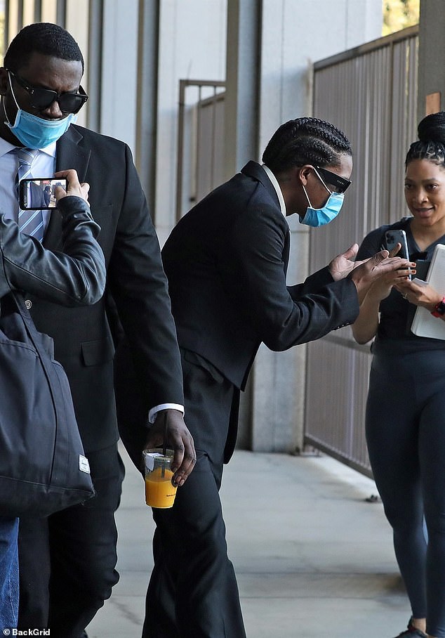 Rapper A$AP Rocky Faces Gun Charges in Los Angeles Court