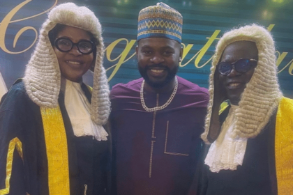 Falz Pays Tribute to His Parents as His Mother, Funmi Falana, Attains SAN Title