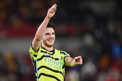 Declan Rice responds to his decisive goal against Luton Town