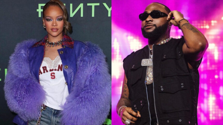 Rihanna Reacts to Davido's 'Unavailable' in the Music Scene